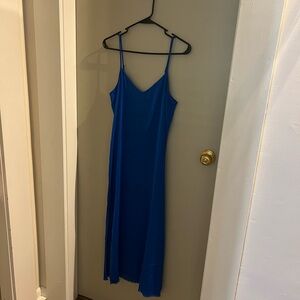 Aerie Blue Spaghetti Strap Dress
